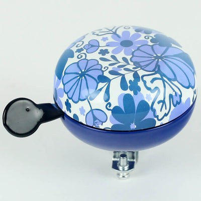 Campana Widek Ding Dong delft fiore blu su cartoncino