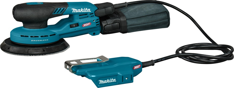 Lijadora excéntrica de palma a batería makita xgt 40v max desnuda