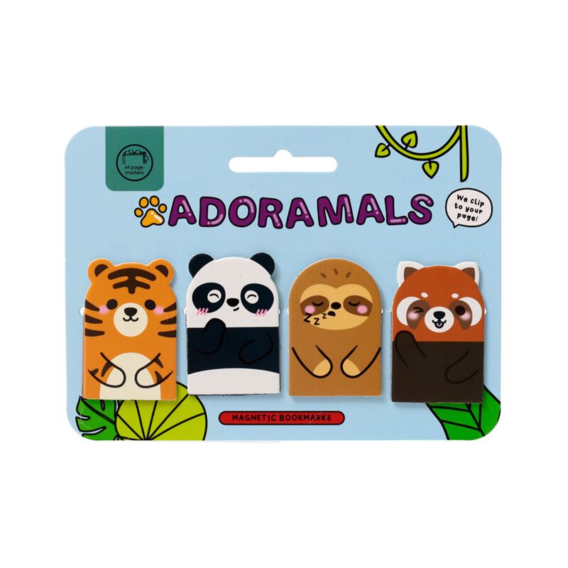 Adoramals Wild Animals Magnetic Set di segnali di segnali
