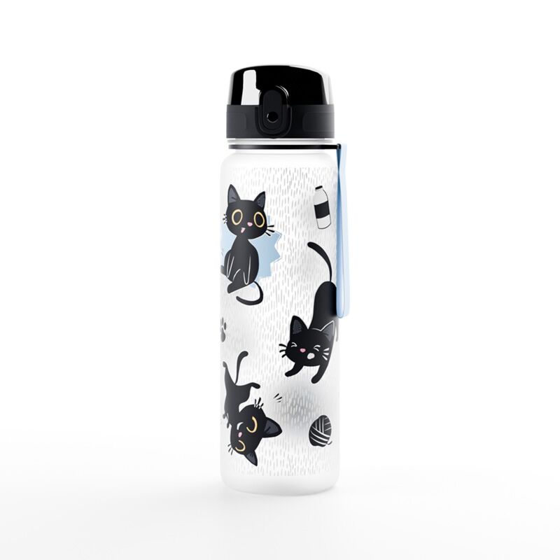Borraccia ecozen da 600 ml Lucky the Black Cat Pop Top
