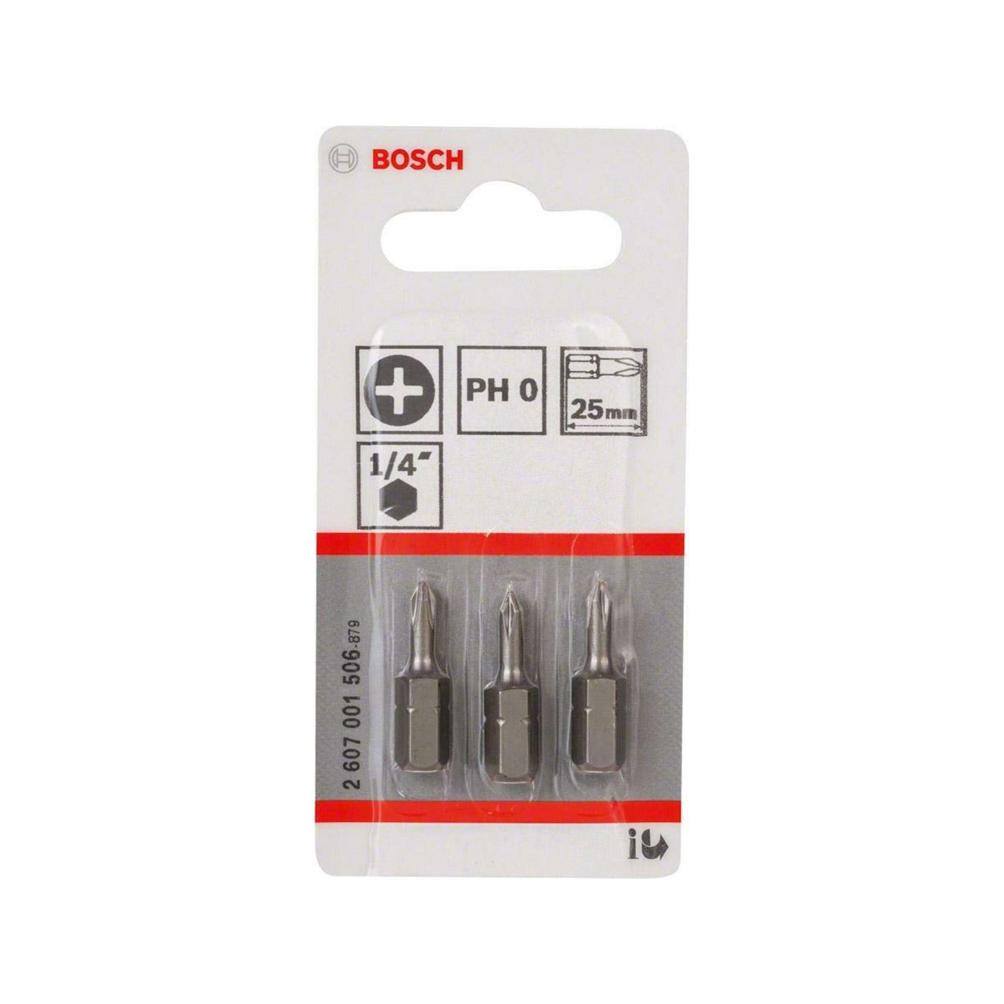 Bosch Prof Scus -bit Kruiskop PH0 (3)