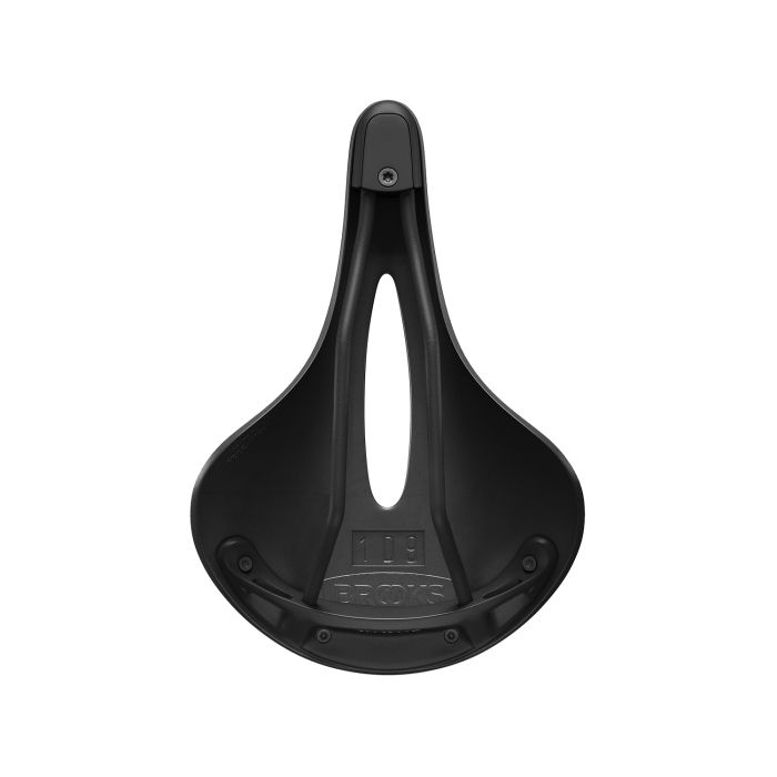 Brooks Saddle C19 Tallado Cambium todo clima negro