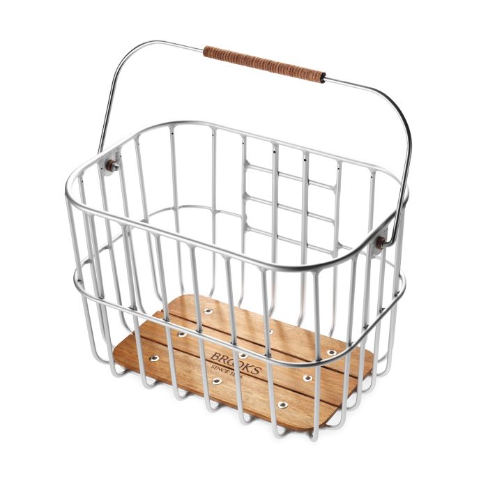 Cesta de alambre Brooks Hoxton - plateado