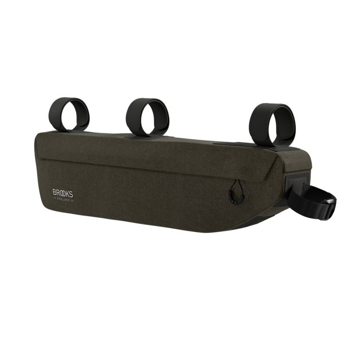 Brooks scape bolsa para cuadro grande (3,5 l) - verde barro