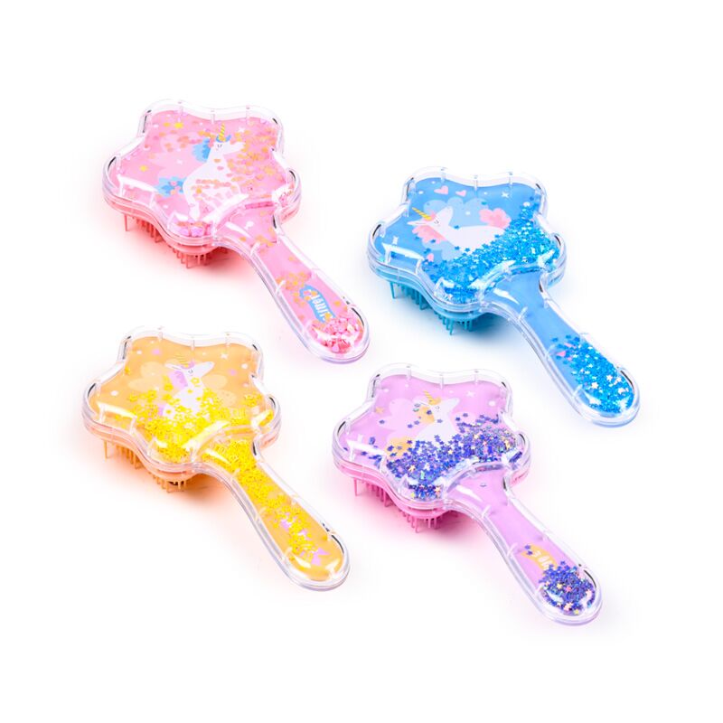 Cepillo para el pelo Unicornio Estrella Mágica Glitter