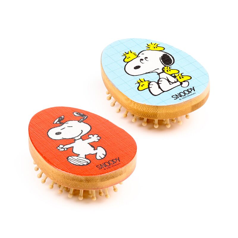 Peanuts snoopy woodstock cepillo de bambú