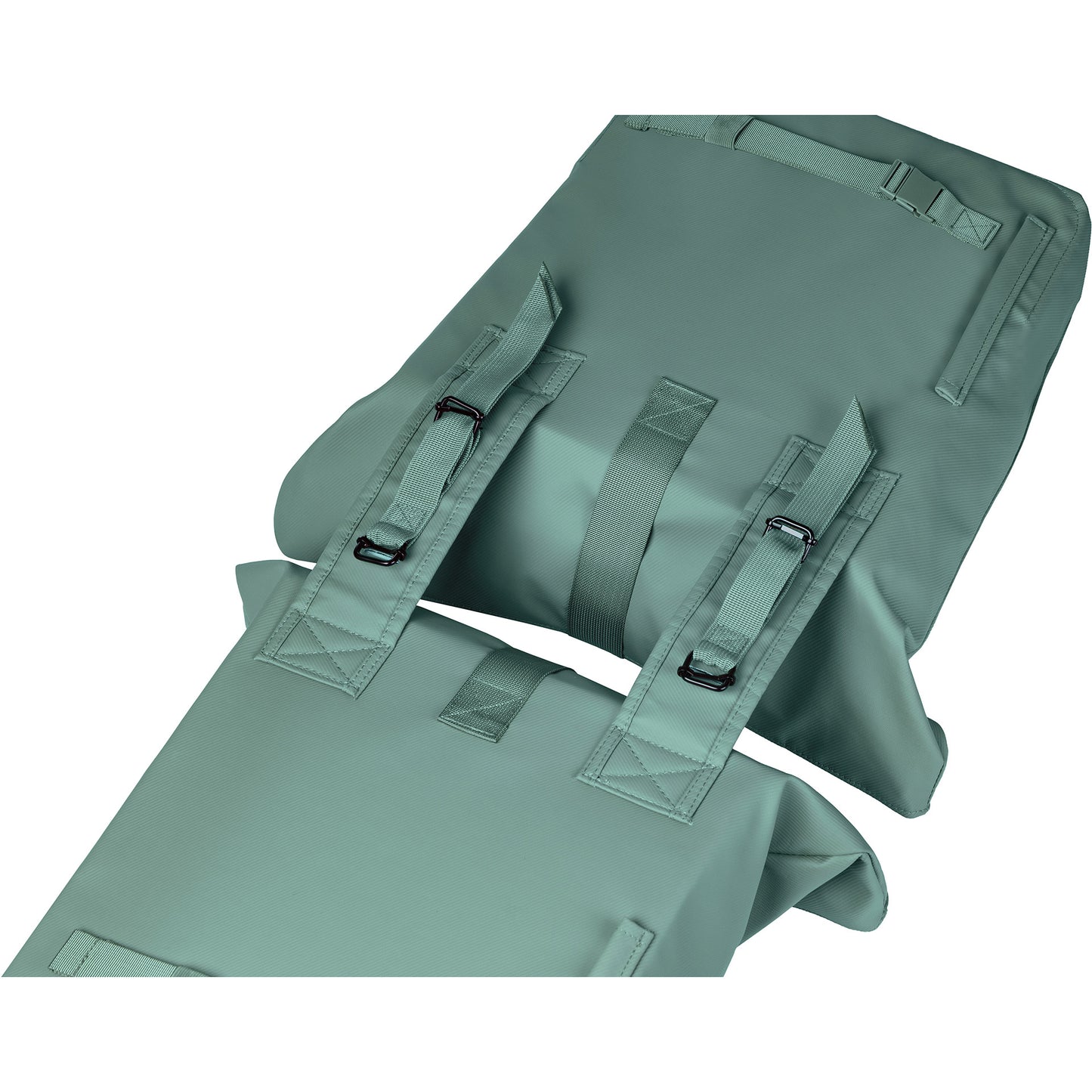 Borsa doppia da bicicletta Basil Brooklyn 41l 14 x 30 x 37 cm - verde