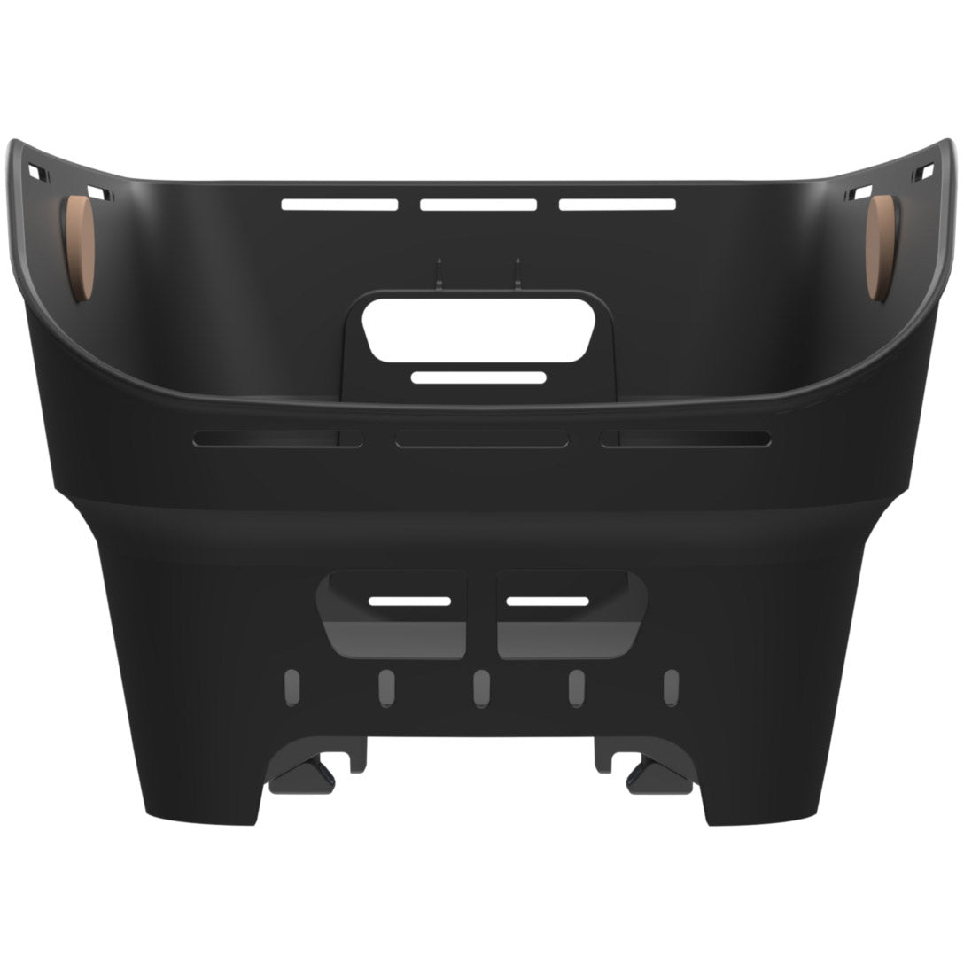 Basil cestino bicicletta cento neo wsl posteriore 46 x 23 x 14 cm - nero