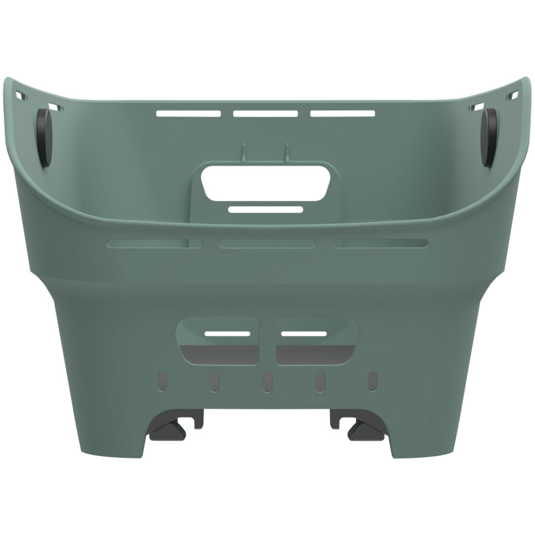 Basil cestino bicicletta cento neo wsl posteriore 46 x 23 x 14 cm - verde