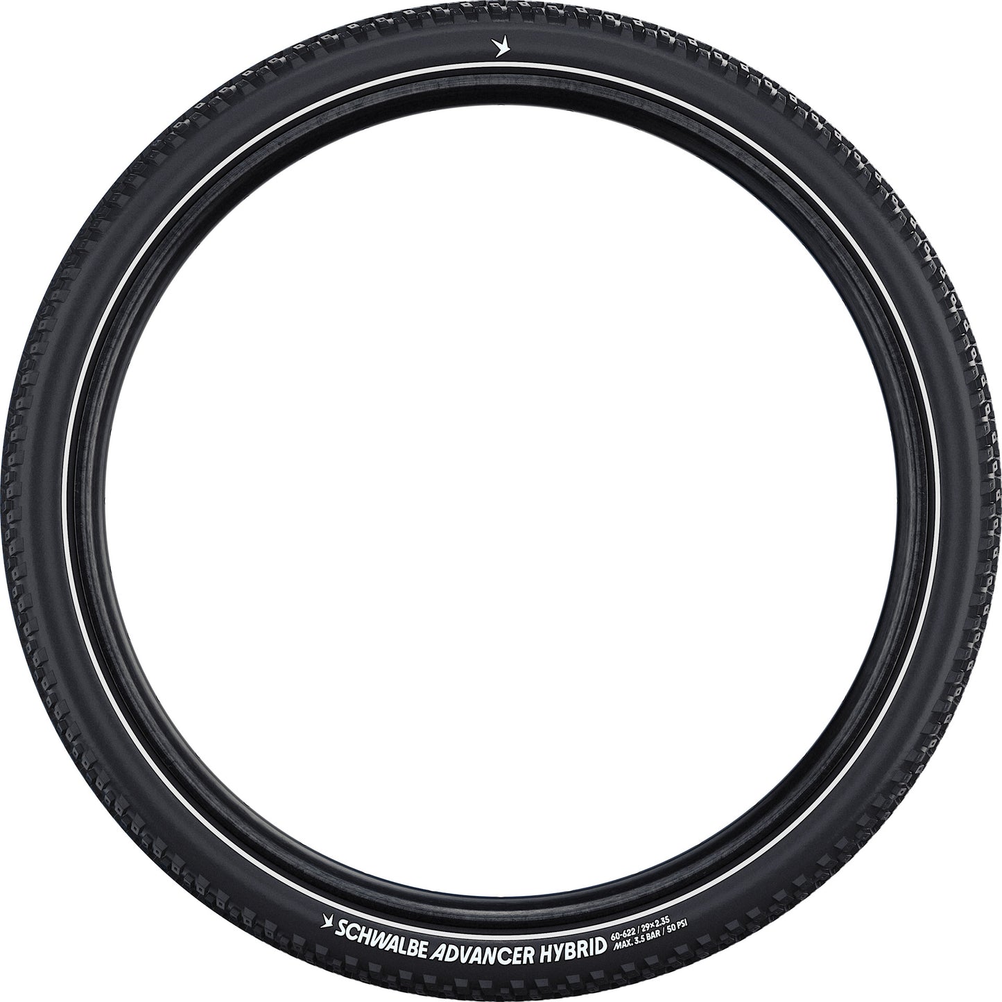 Schwalbe tire Advancer Hybrid 27.5 x 2.10 ZW REFL