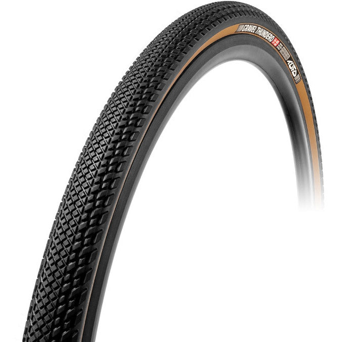 neumático hacia afuera (48-622) 700-48C Gravel Thundero Black Beige plegable