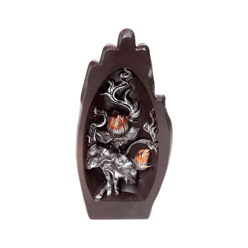 Buddha a forma di mano nera color argento