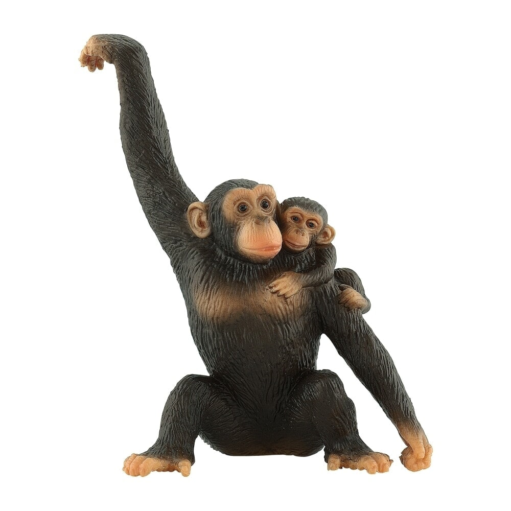 Chimpancé Bullyland con cría (63594)