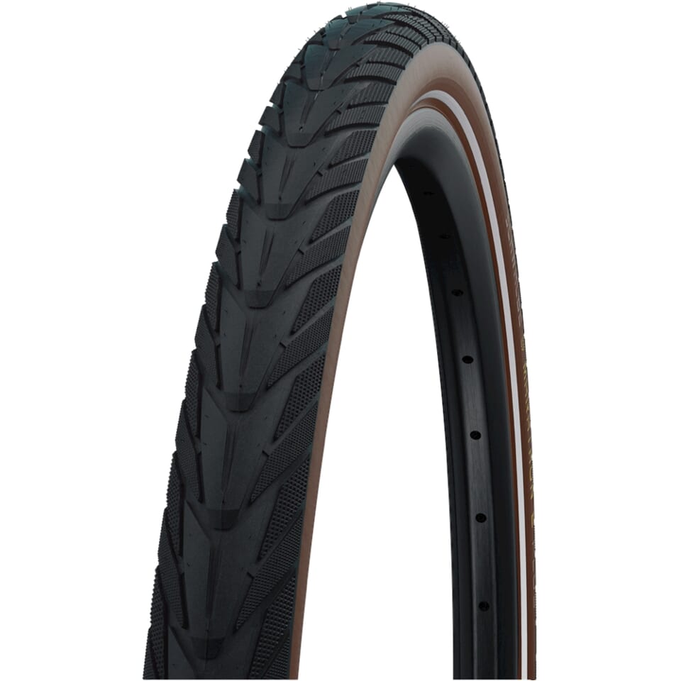 Schwalbe Energizer Plus 50-622 28x2.00 Brown Brown Reflection HS492 (etiqueta)