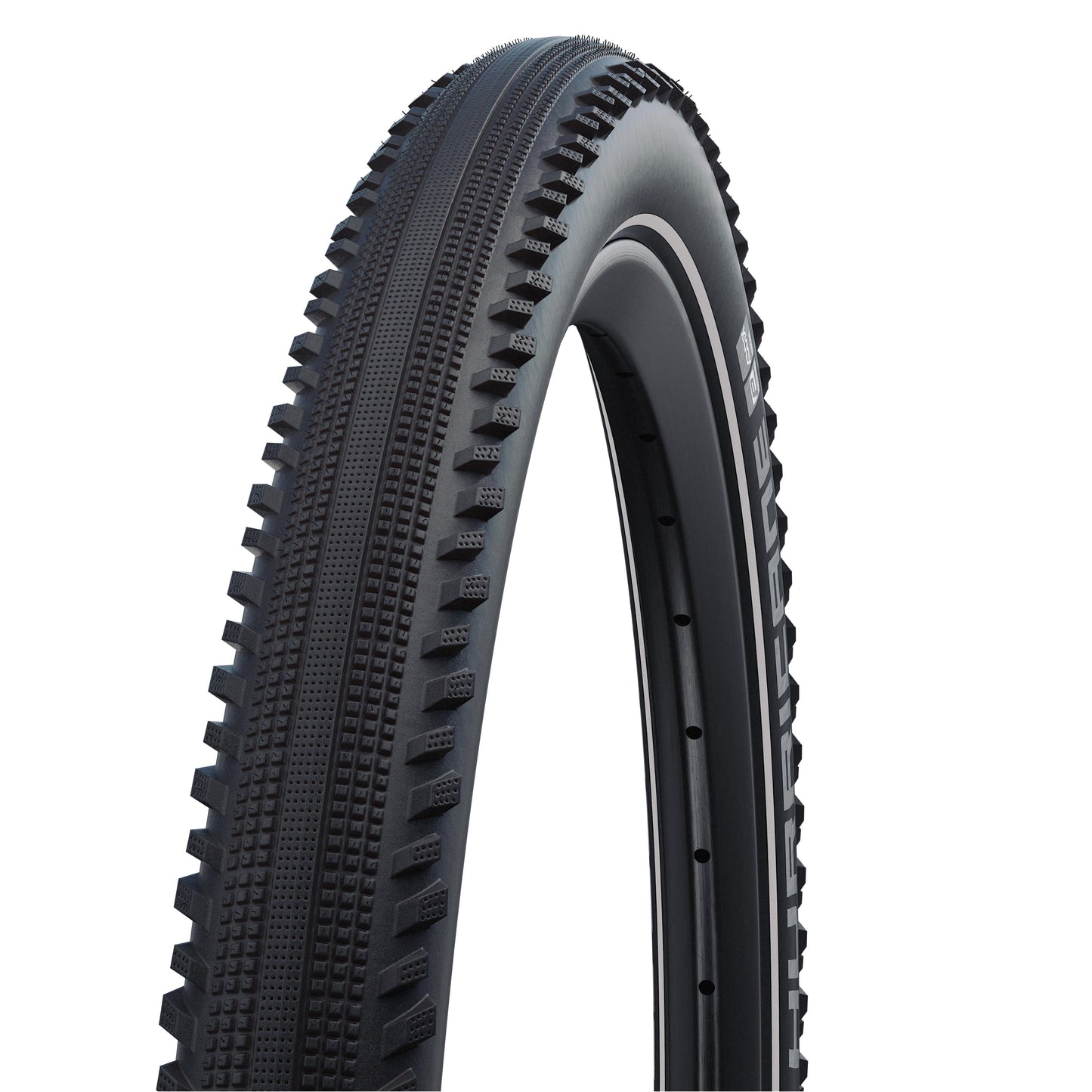 Schwalbe hurricane - cablato - addix - raceguard - 26x2.10 - nero + reflex
