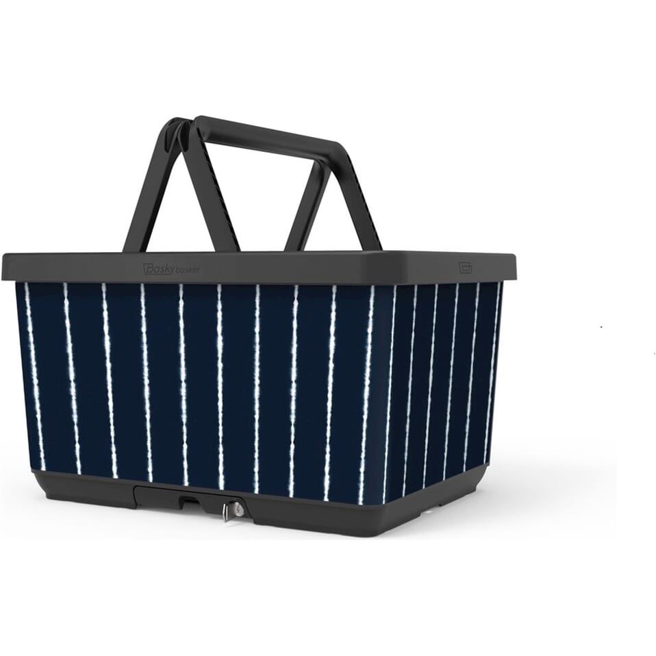 Basky Bicycle Basket 2.0 tye tinte