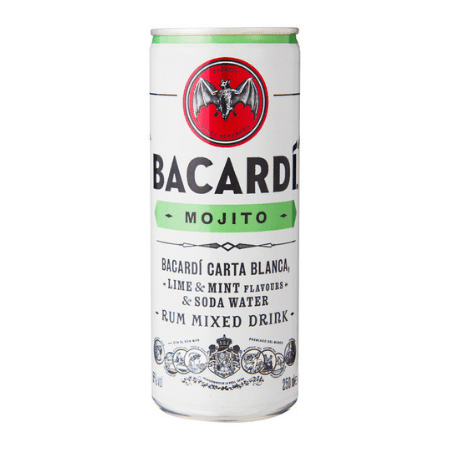 Lattina mojito Bacardi (12x 25cl)