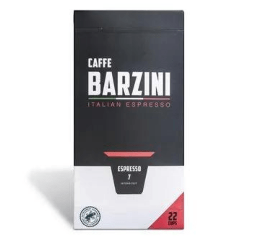 Cápsulas de espresso Barzini (22 piezas)