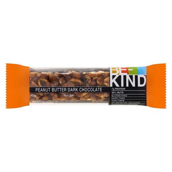 Be-kind chocolate negro con mantequilla de maní (12x 40gr)