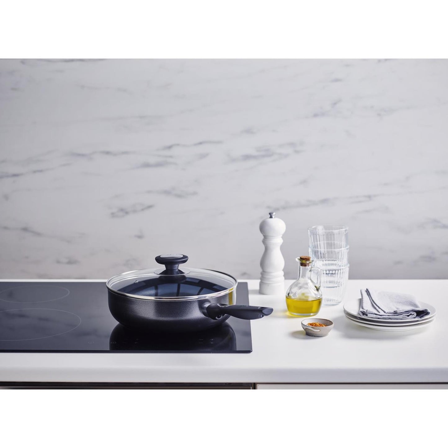 Beka pro induct en la tapa de vidrio 24 cm