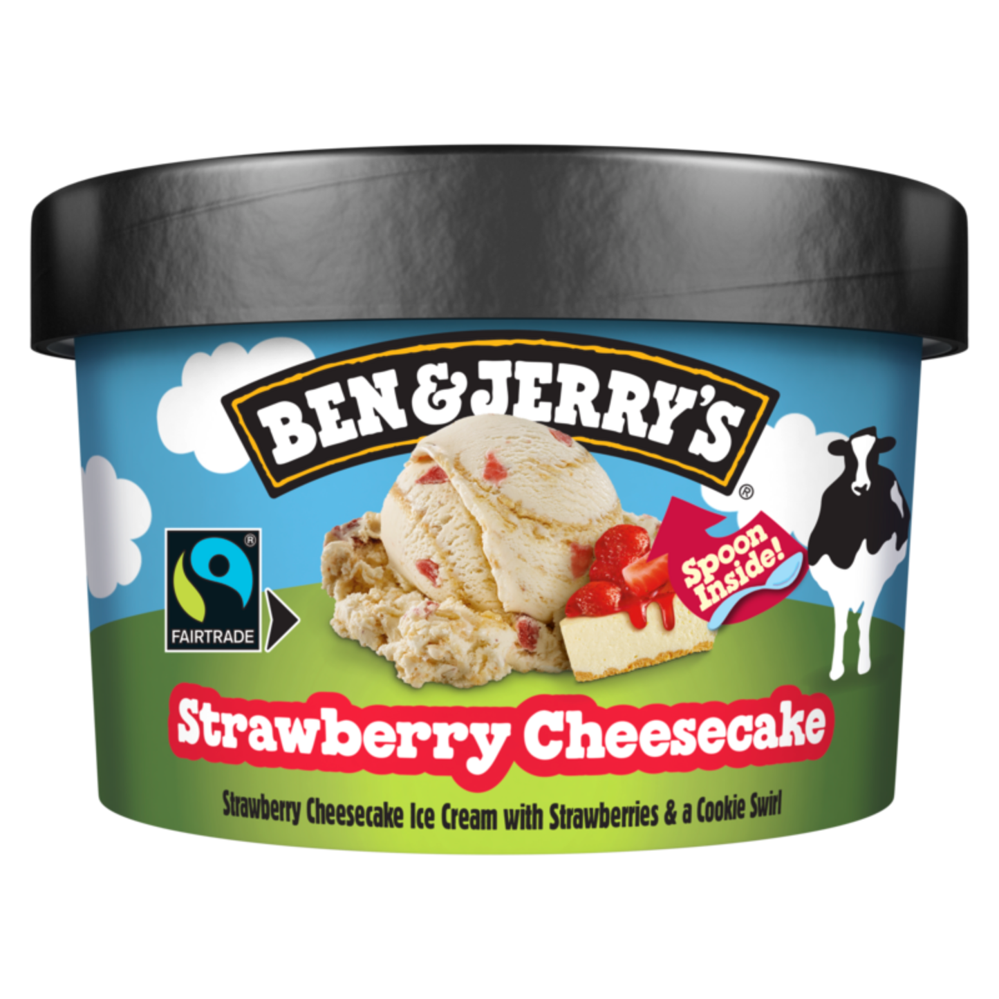 Cheesecake alla fragola shortie di Ben Jerry (12x 100 ml)