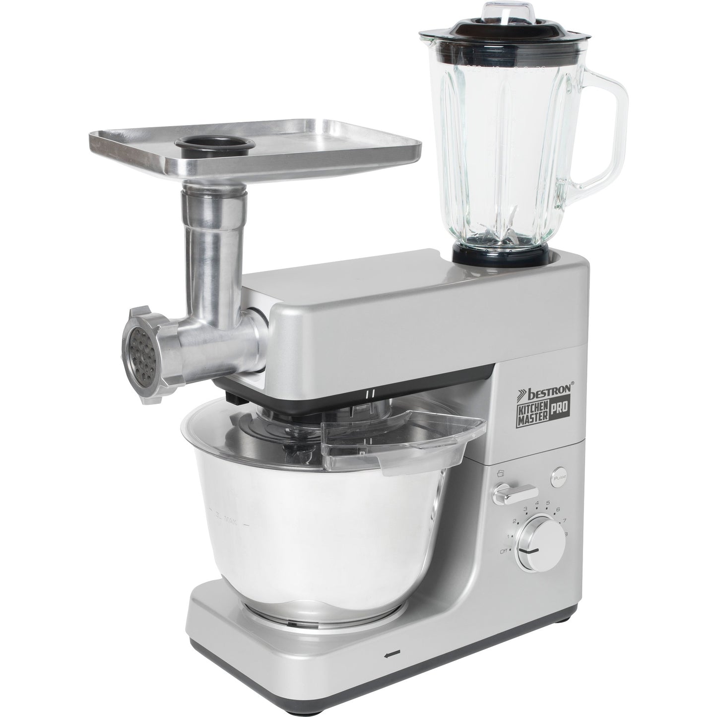 Bestron AKM1600S 4-en-1 Food Processor Kitchen Pro