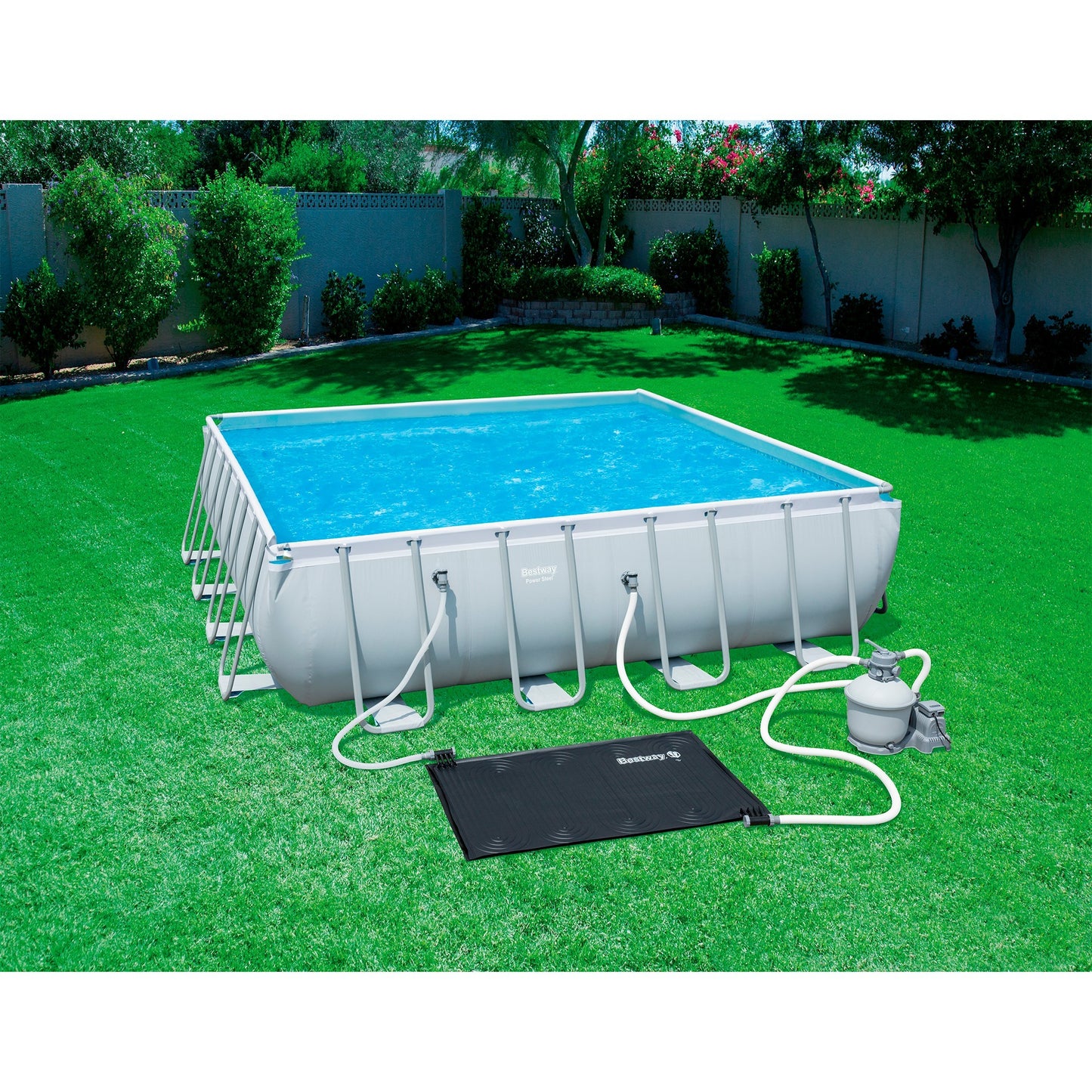 43 x 67 1,10 m x 1,71 m Tappetino per piscina Clean Sun Powered