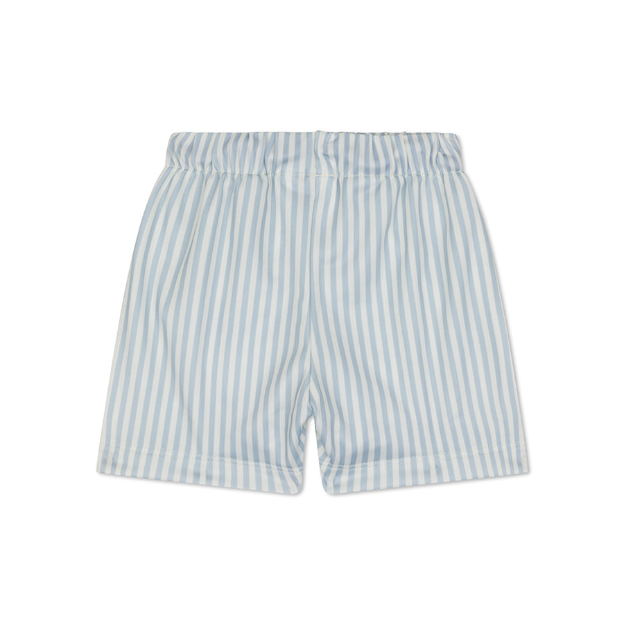 Rayas azules azules blancos uv boxer boxer chicos