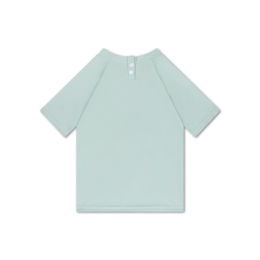 Bluey | Camicia da nuoto UV verde con maniche corte