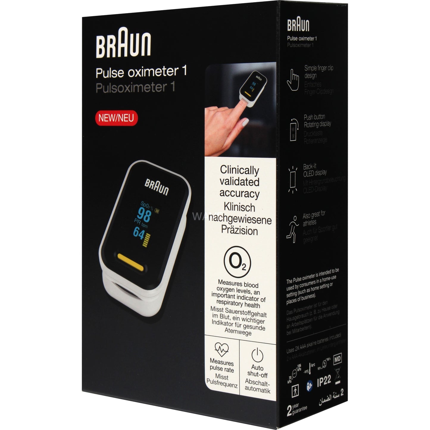 Medidor de saturación Braun YK-81CEU
