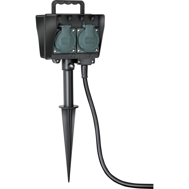 Horario de jardín Brennenstuhl con pasteles de tierra 1154450