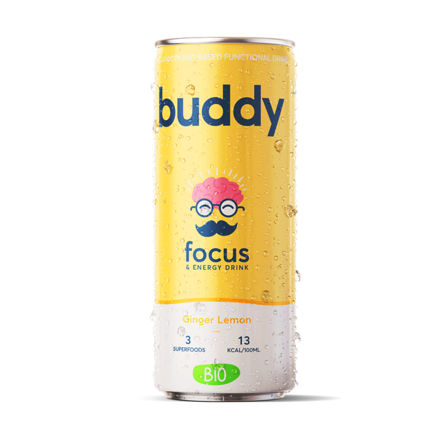 Buddy ginger lemon lattina biologica (12x 250ml)
