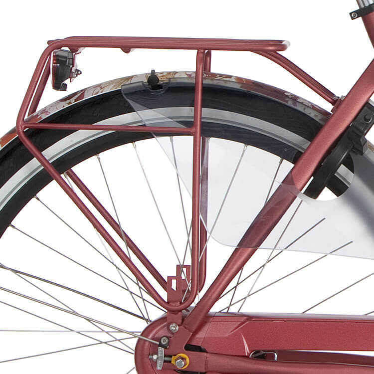 Radici di cortina achterdrager 56 MT metallico rosso