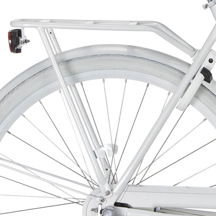 Portaequipajes trasero Cortina Milo D57 H56 blanco perla