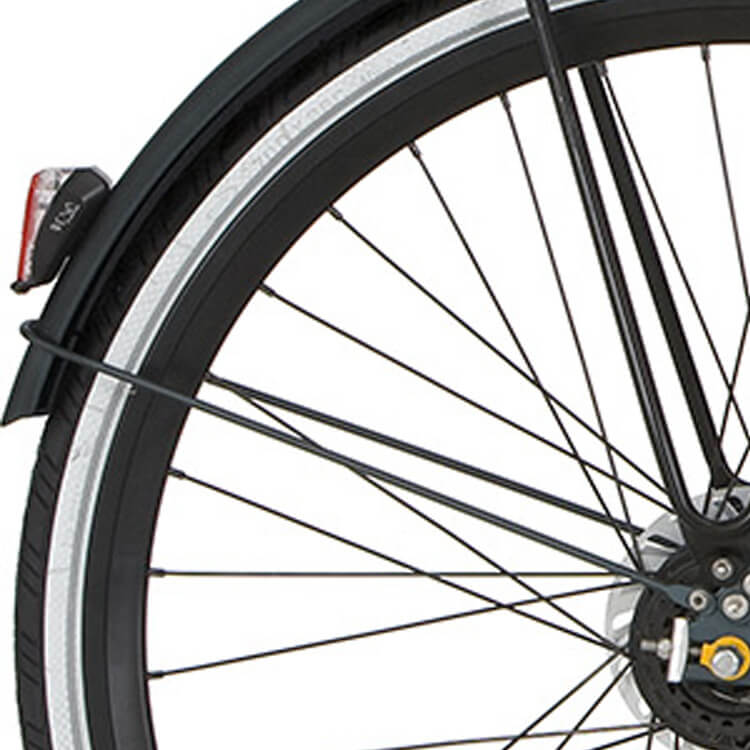 Cortina Fender Rod posteriore posteriore 28 Speed Lake Green Matt