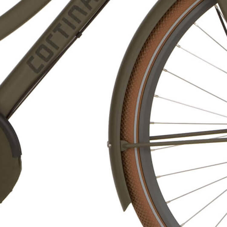 Cortina Fender para 28 u4 Oliva oscura Matt