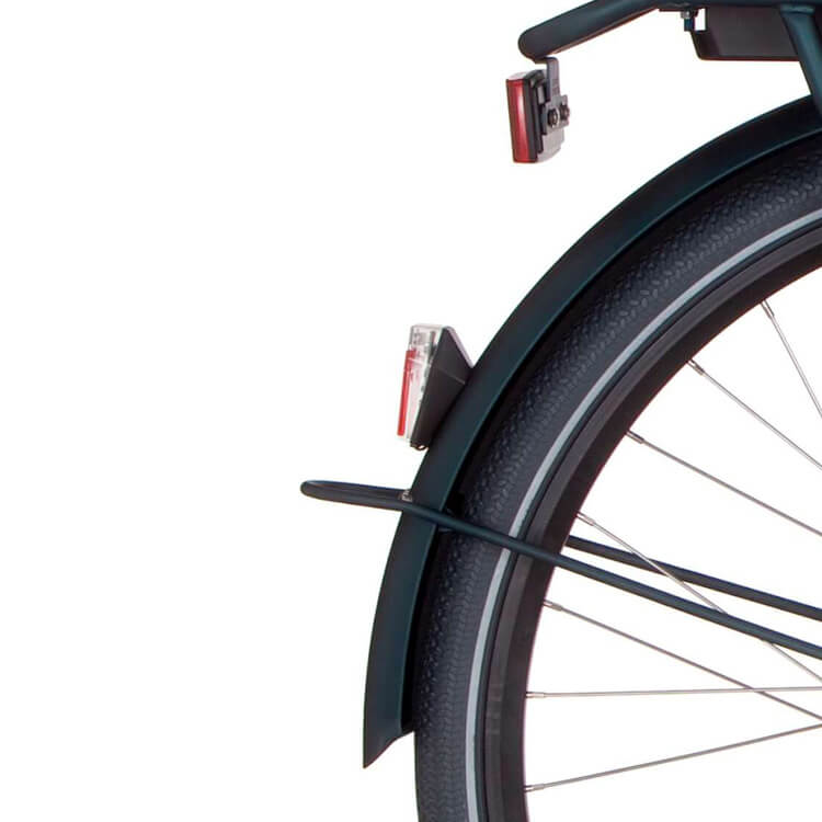 Fender di Cortina dietro 28 tappetini verde blu e-u1 notturno