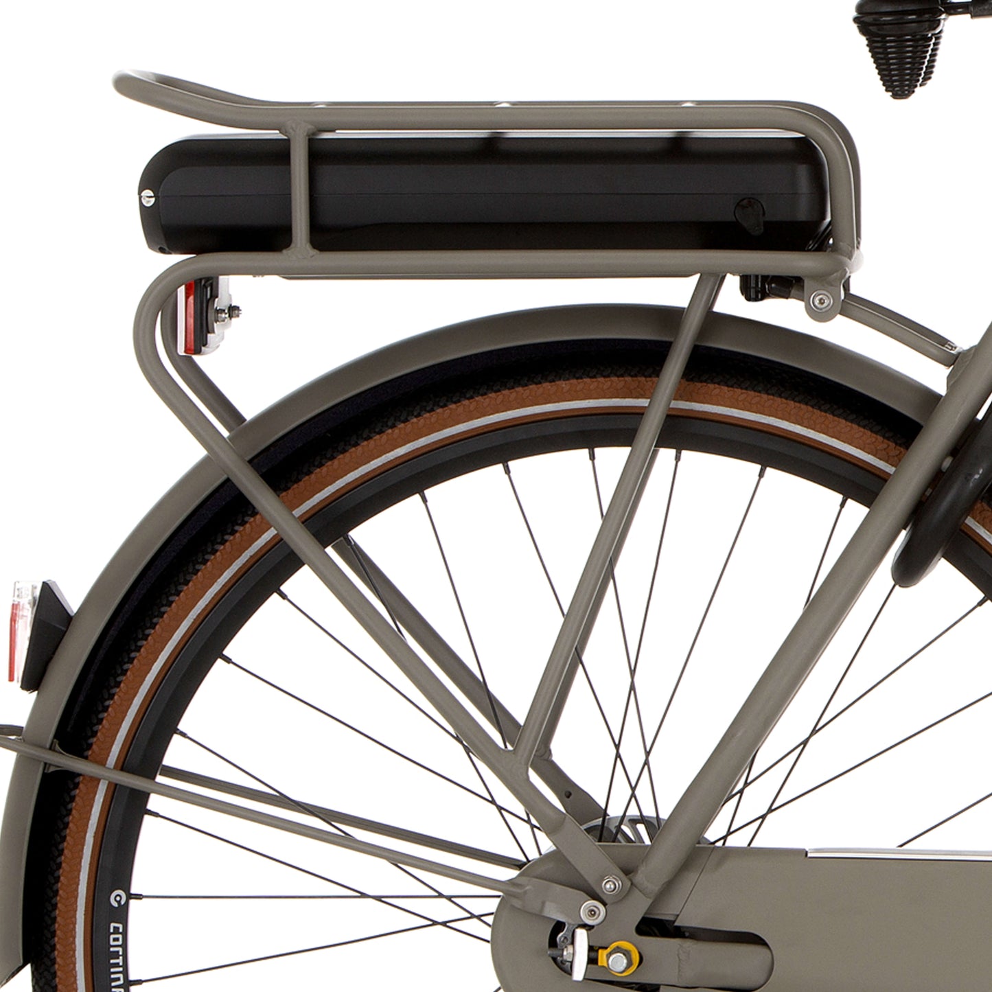 Cortina AchterDrager E-U4 Bafang Quaz Grey Matt