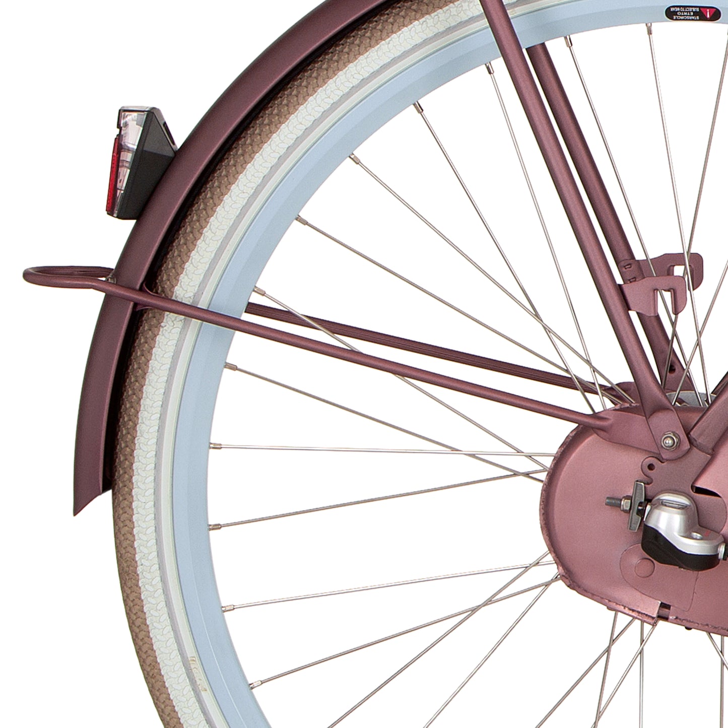 Asta di parafango Cortina posteriore 28 U4 U4 Silver Matt