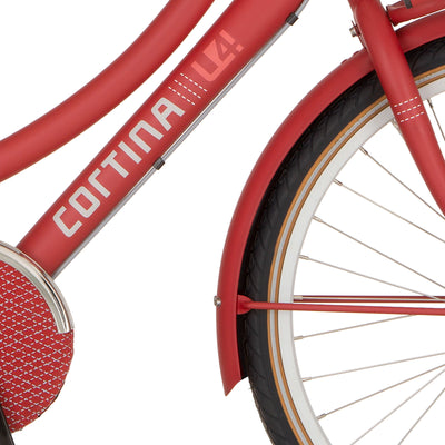 Cortina spatbord voor 26 u4 true red matt