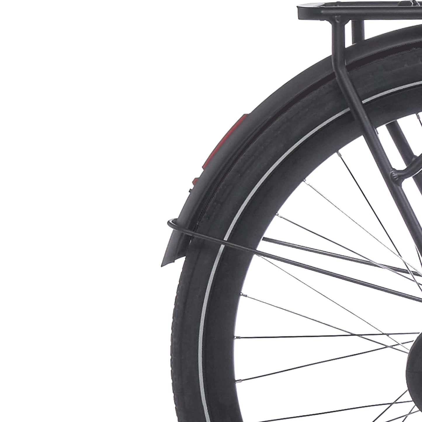 Cortina Fender dietro 28 grafite nera pling e-nite Matt