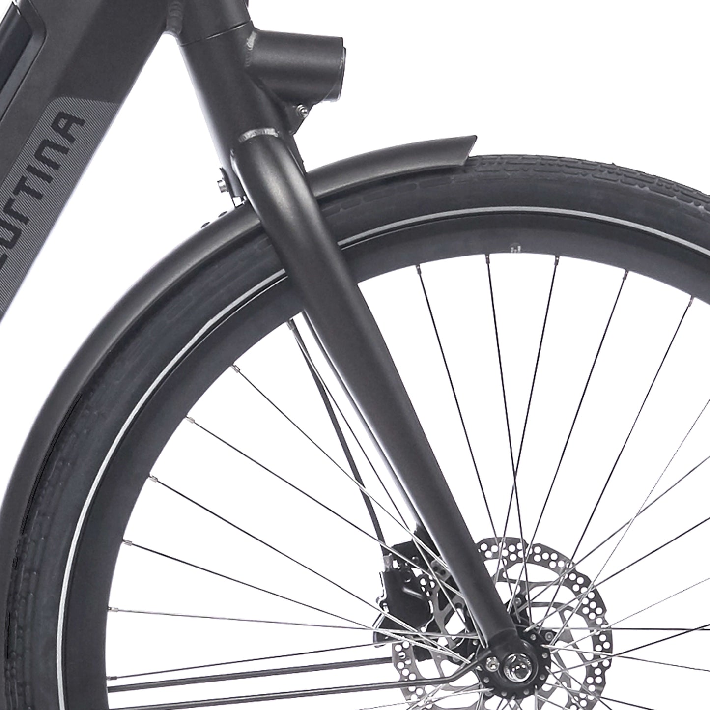 Cortina Fork E-Nite Black Grafite Matt