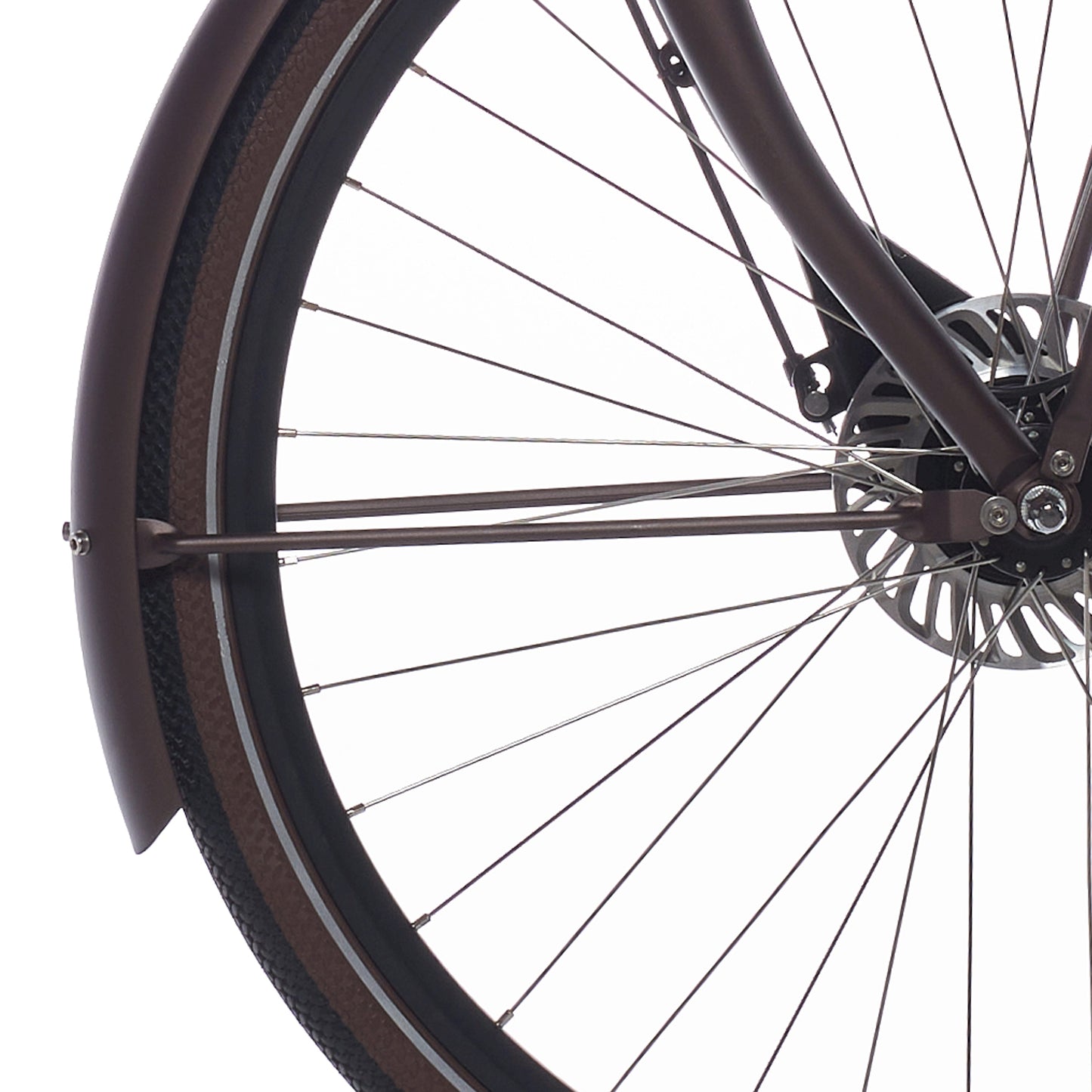 Cortina Fender Rod per 28 e-u4 frate marrone Matt