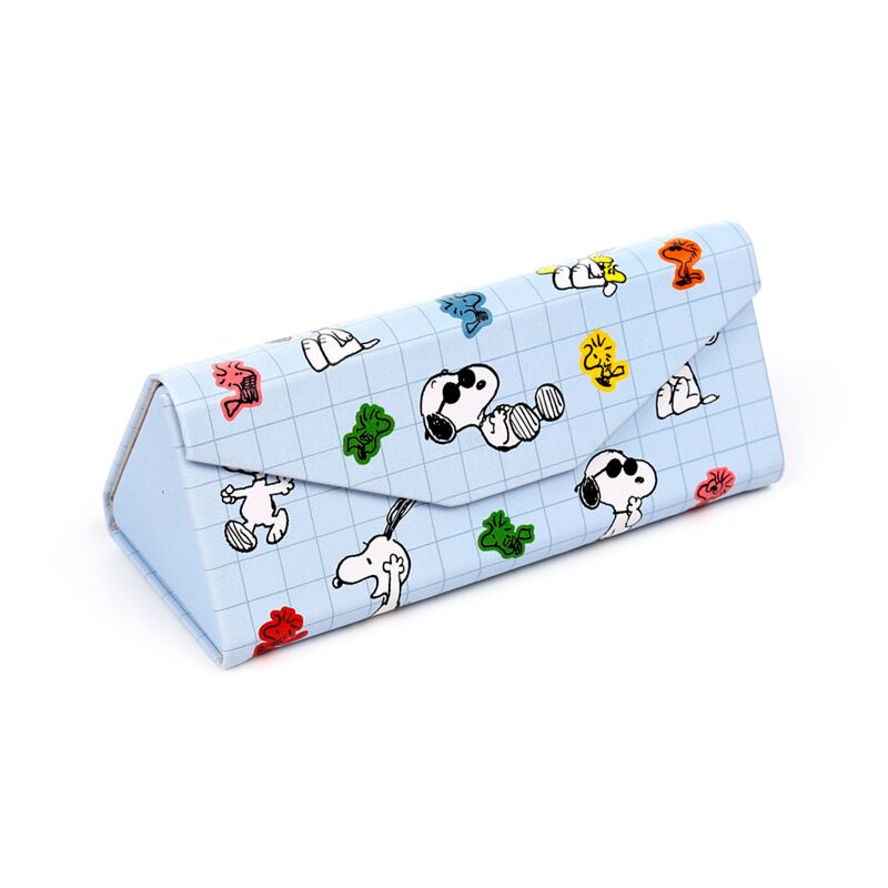 Porta occhiali da sole pieghevole Woodstock Snoopy dei Peanuts
