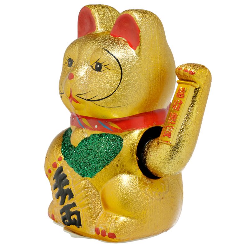 Occhi aperti 21 cm MANEKI Neko Lucky Cat