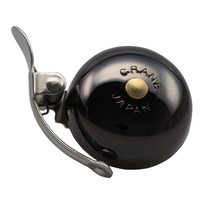 Crane mini suzu bell (pressofuso) - neo nero