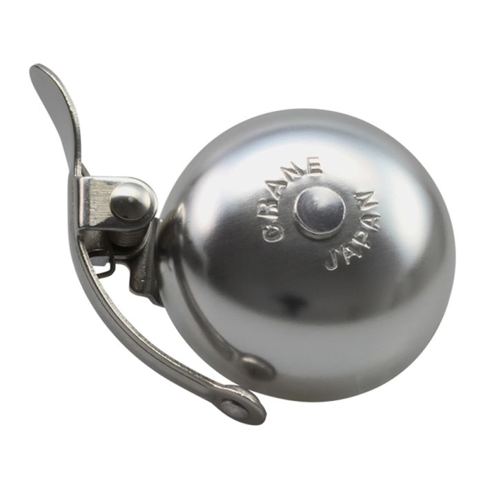 Crane mini suzu bell (auricular) - plata mate