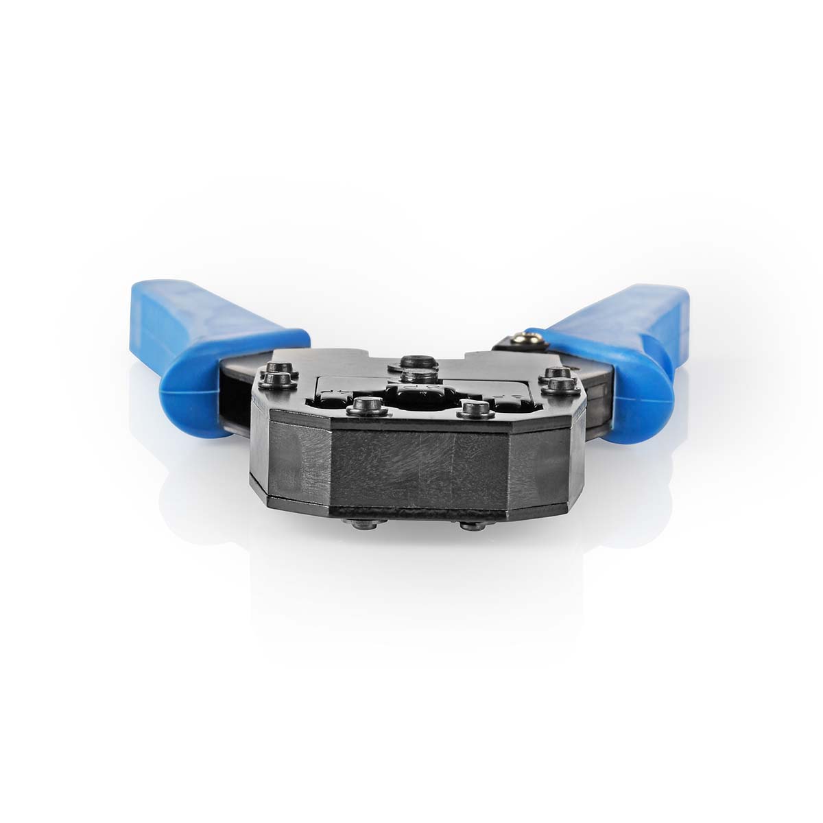 Imp nedis krtang | cat5 cat5e cat6 cat6a rj10 rj11 rj45 | pinza spelafili | acciaio ABS | blu - ccgb89510bu