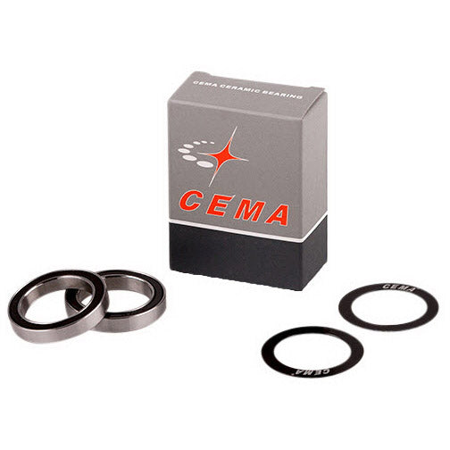 CEMA baja establecida para el enclavamiento 86386 SRAM DUB STAAL NEGRO