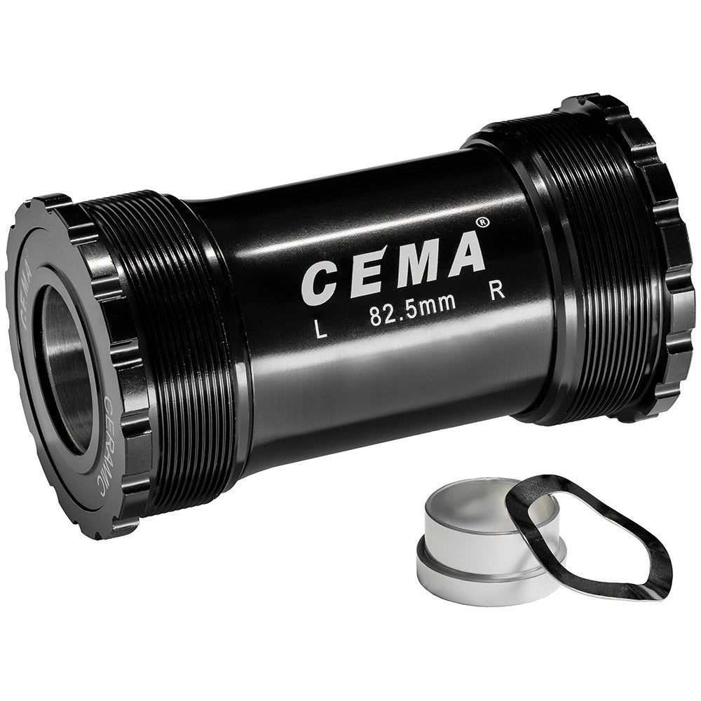 Bracketas CEMA T45 SRAM GXP SG3 Black in ceramica rivestita